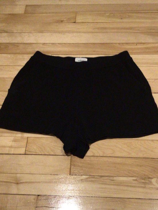 Wilfred Pants - Wilfred Black knit Women's Shorts effortless Chic Minimalist Essential